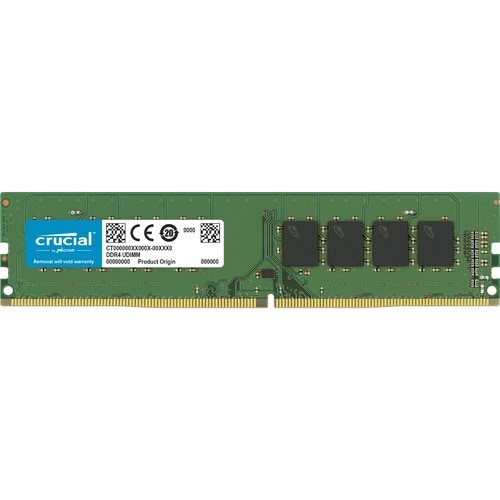 Micron 8GB DDR4 SDRAM Memory Module - For Desktop PC, Computer - 8 GB (1 x 8GB) - DDR4-2666/PC4-21300 DDR4 SDRAM - 2666 MH
