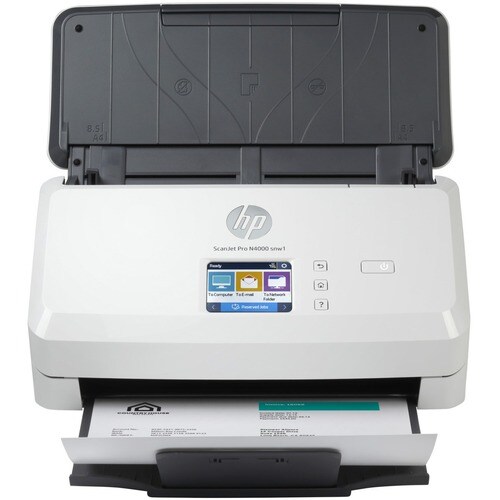 HP ScanJet Pro N4000 snw1 Sheetfed Scanner - 600 dpi Optical - 48-bit Color - 40 ppm (Mono) - 40 ppm (Color) - Duplex Scan