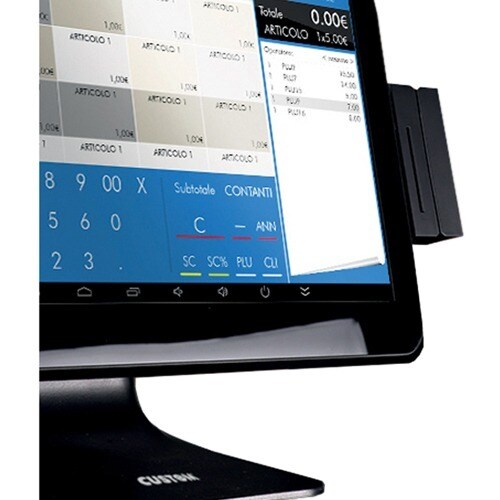 Custom Smart Card Reader - Cable - USB - Black
