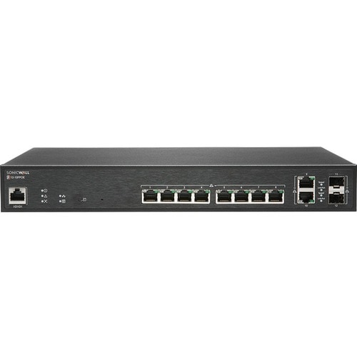 SonicWall SWS12-10FPOE 12 Ports Manageable Ethernet Switch - TAA Compliant - 2 Layer Supported - Modular - 2 SFP Slots - 1