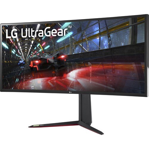 LG UltraGear 38GN950-B 38" UW-QHD+ Curved Screen Gaming LCD Monitor - 21:9 - Black - 38.00" (965.20 mm) Class - Nano In-pl