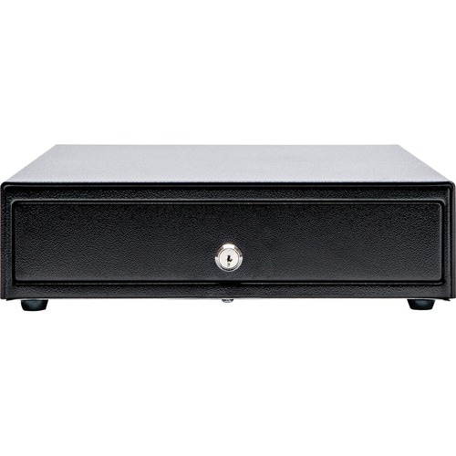 Star Micronics CD4-1416 Choice Cash Drawer, Black, 14Wx16D, 4Bill-8Coin - Printer-Driven, Cable Included - Printer-Driven,