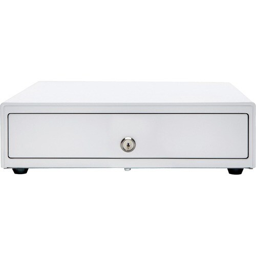 Star Micronics Choice Cash Drawer - 4 Bill - 8 Coin - 2 Media SlotPrinter Driven - White x 16" Width x 16" Depth - Printer
