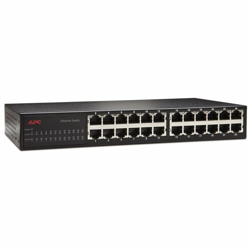 APC by Schneider Electric AP9224110 24 Ports Ethernet Switch - Fast Ethernet - 10Base-T, 10/100Base-TX - 2 Layer Supported