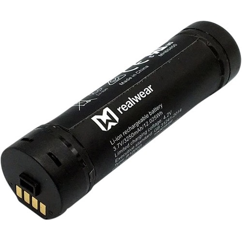 RealWear Spare Battery - For Remote Collaboration Tool - Battery Rechargeable - 3250 mAh - 3.7 V DC - 1 Each
