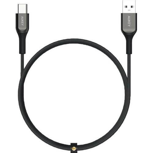 AUKEY USB-A to USB-C Charging and Data Cable - 6.6 ft USB/USB-C Data Transfer Cable for Smartphone, MacBook, Chromebook, P