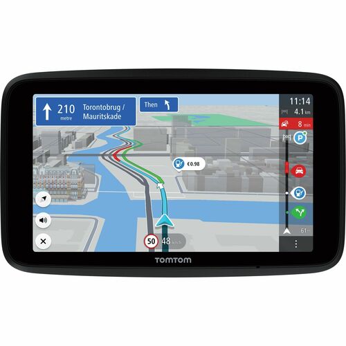 TomTom GO Discover Automobile Portable GPS Navigator - Portable - 17.8 cm (7") - Touchscreen - Lane Assist, Speed Assist, 