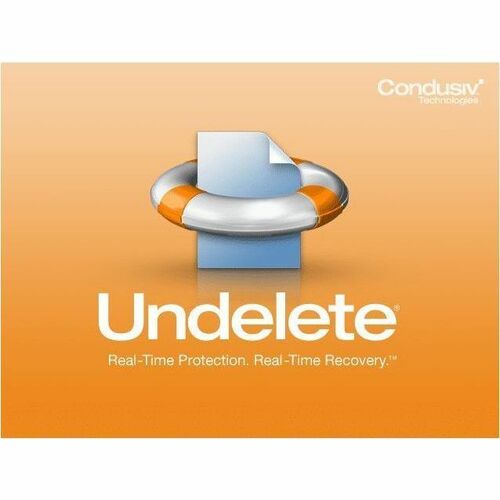 Condusiv Undelete PROF- Software - 1YR SUB 100-249 Tier - AC - Windows PCs - Instant File Recovery Software for Windows PC