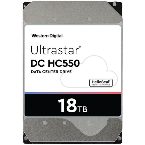 WD Ultrastar Festplatte - 3,5" Intern - 18 TB - SAS (12Gb/s SAS) - 7200U/Min - 512e Format