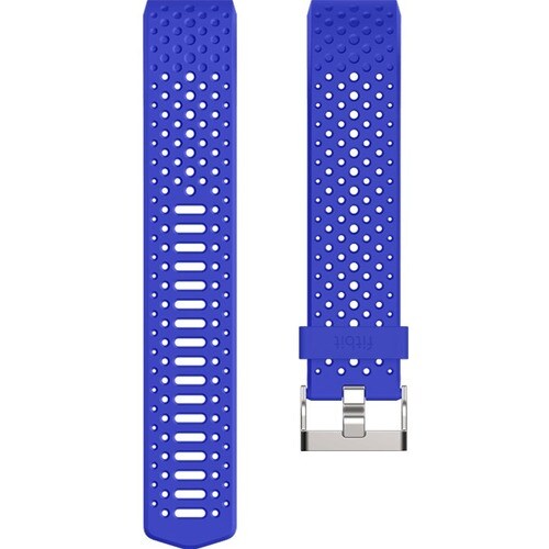 Fitbit Sleep/Activity Monitor Wristband - Cobalt - Elastomer