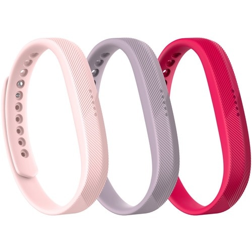 Fitbit Wristband - 3 - Lavender, Blush Pink, Magenta