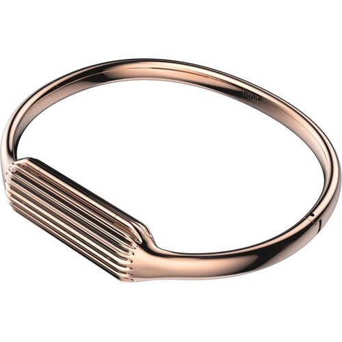 Fitbit Fitness Tracker Bracelet - Rose Gold - Stainless Steel