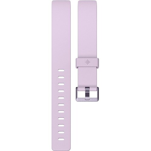 Fitbit Adjustable Smartwatch Band - Large (L) - Lilac - Elastomer, Aluminium