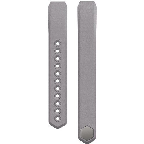 Fitbit Sleep/Activity Monitor Wristband - 15.2 mm Width Length - Graphite - Leather