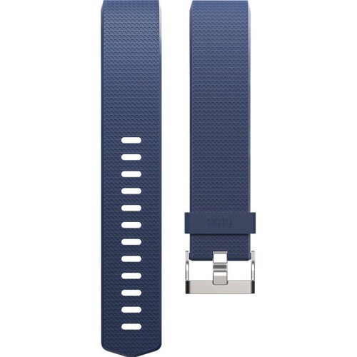 Fitbit Sleep/Activity Monitor Wristband - 21.3 mm Width Length - Blue - Elastomer