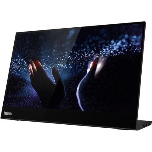 Lenovo ThinkVision M14t 14 Zoll Class LCD-Touchscreen-Monitor - 16:9 Format Reaktionszeit - 35,6 cm (14 Zoll) Viewable - 1