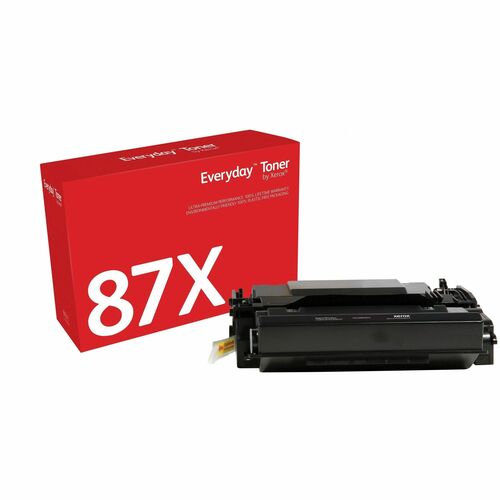 Xerox Everyday High Yield Laser Toner Cartridge 87X - Black - 1 / Pack - 18000 Pages