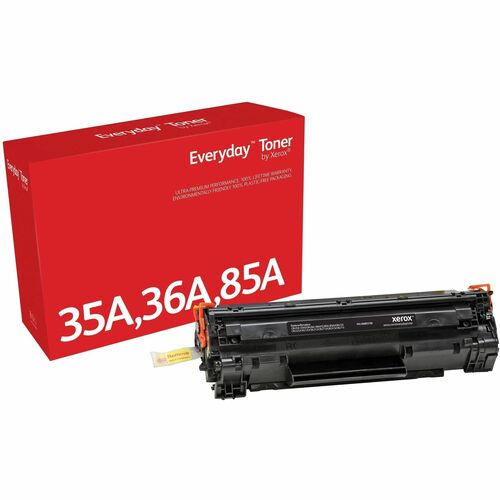 Xerox Everyday Standard Yield Laser Toner Cartridge 35A, 36A, 85A - Black - 1 / Pack - 2000 Pages