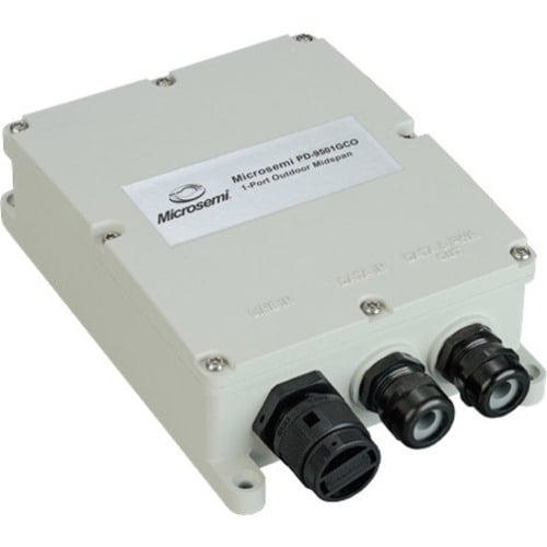 Microchip PD-9501GCO PoE Injector - 120 V AC, 230 V AC Input - 54 V DC Output - 1 x Gigabit PoE Output Port(s) - 60 W