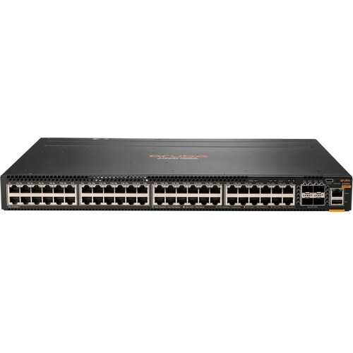 HPE CX 6300 48 Anschlüsse Verwaltbar Layer 3 Switch - 3 Unterstützte Netzwerkschicht - Modular - 75 W Stromverbrauch - Ver