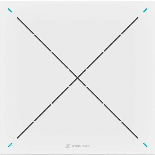 Sennheiser TeamConnect Ceiling 2 Wired Condenser, Noise Cancelling Microphone - White - Ceiling Mount, Flush Mount