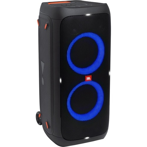 JBL Partybox 310 Portable Bluetooth Speaker System - 240 W RMS - Black - 45 Hz to 20 kHz - Battery Rechargeable - USB - 1