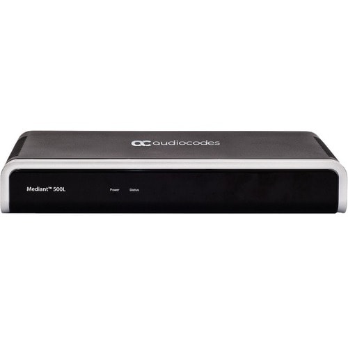 AudioCodes Mediant 500L VoIP Gateway - 8 x FXS - USB - Gigabit Ethernet - 1U High - Rack-mountable, Desktop