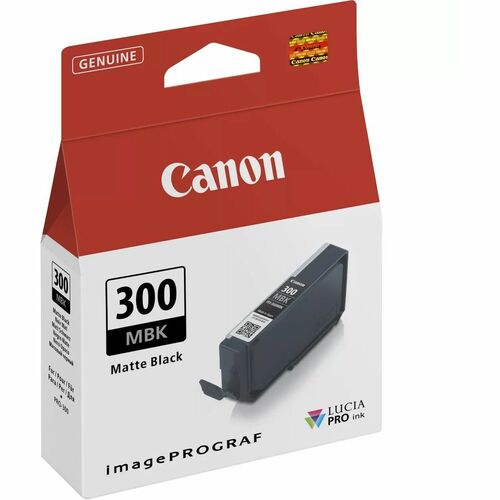 Canon PFI-300 Original Inkjet Ink Cartridge - Single Pack - Matte Black - 1 Pack - 1750 Pages