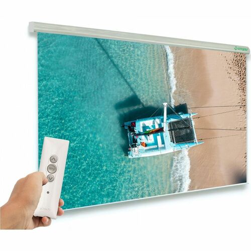 Schermo di proiezione SOPAR Amalfi - 411,5 cm (162") - Elettrico - 16:10 - PVC bianco - 219 cm (86,2") Altezza x 350 cm (1