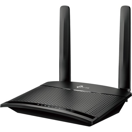 TP-Link TL-MR100 Wi-Fi 4 IEEE 802.11b/g/n Cellular, Ethernet Modem/Wireless Router - 4G - LTE 2100, LTE 850, LTE 1800, LTE