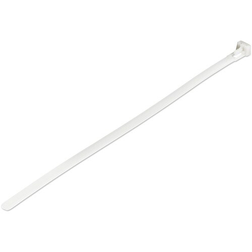 StarTech.com 10"(25cm) Reusable Cable Ties, 2-1/2"(65mm) Dia. 50lb(22Kg) Tensile Strength, Nylon, In/Outdoor, UL Listed, 1