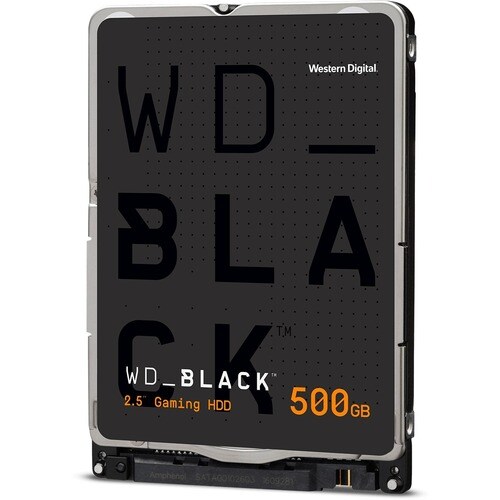 Disque dur WD Black WD5000LPSX - 2.5" Interne - 500 Go - SATA (SATA/600) - Ordinateur de bureau, Notebook, Console de jeu 