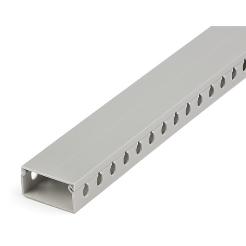 StarTech.com Cable Management Raceway w/Parallel Slots 78in - Network Cable Hider Kit - Slotted Wire Duct System - Cord Co