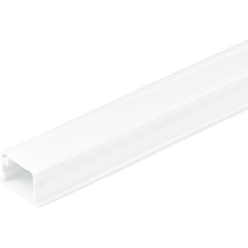StarTech.com Cable Management Raceway w/Adhesive Tape 78in - Network Cable Hider Kit - Solid Wire Duct System - Power Cord