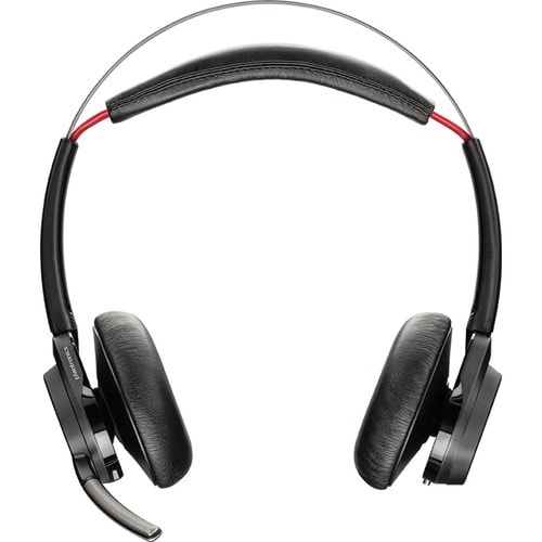 Plantronics B825 Voyager Focus UC Headset - Stereo - Wireless - Bluetooth - Over-the-head - Binaural - Supra-aural