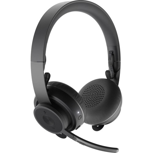 Logitech Zone Wireless Over-the-ear, Over-the-head Stereo Headset - Graphite - Binaural - Ear-cup - 3000 cm - Bluetooth - 