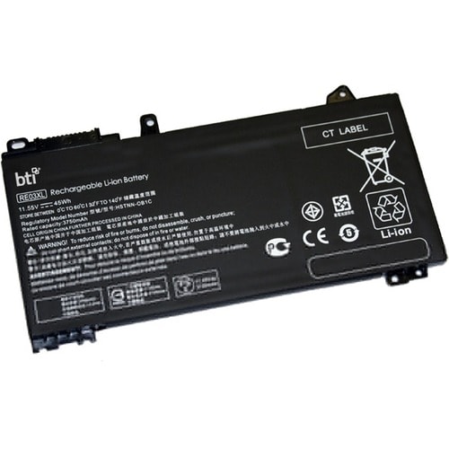 BTI Battery - Compatible OEM L32656-002 RE03XL RE03045XL-PL L32407-AC1 Compatible Model Z66 PRO 14 G2 Z66 PRO 13 G2 PROBOO