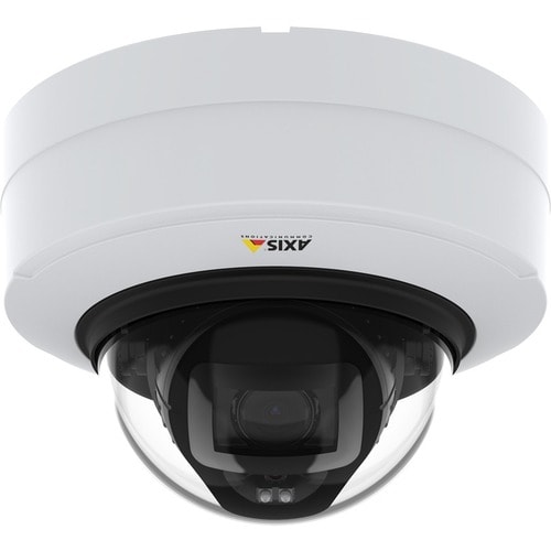 AXIS P3248-LV 4K Network Camera - Colour - Dome - White - 40 m Infrared Night Vision - H.264, H.264 (MPEG-4 Part 10/AVC), 