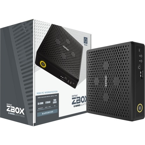 Zotac ZBOX QCM7T3000 Workstation - Core i7 10. Generation i7-10750H - Mini-PC - 6 GB Grafik - Serial ATA/600 Steuerung - I