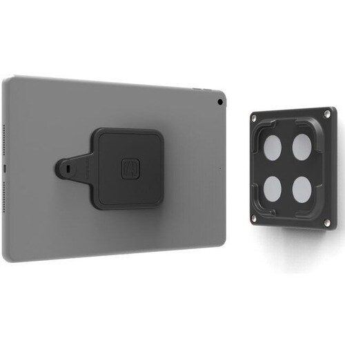 Compulocks Universal Tablet Magnetic Wall Mount with Cable Lock Black - Universal Mounting Options, Snap on\off for Full M