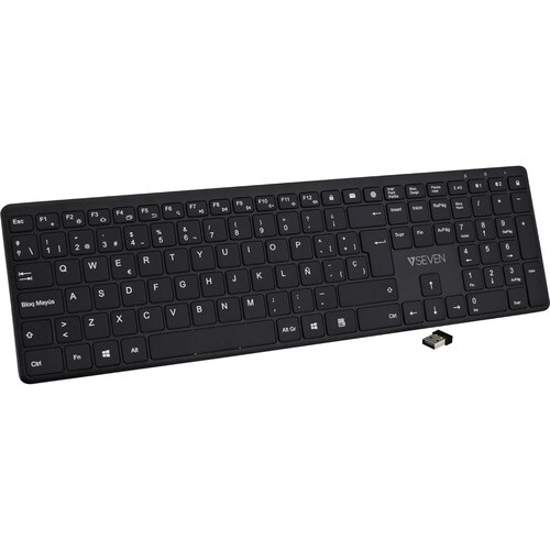 BLUETOOTH SILENT KEYBOARD ES 2.4GHZ DUAL MODE ENGLISH QWERTY