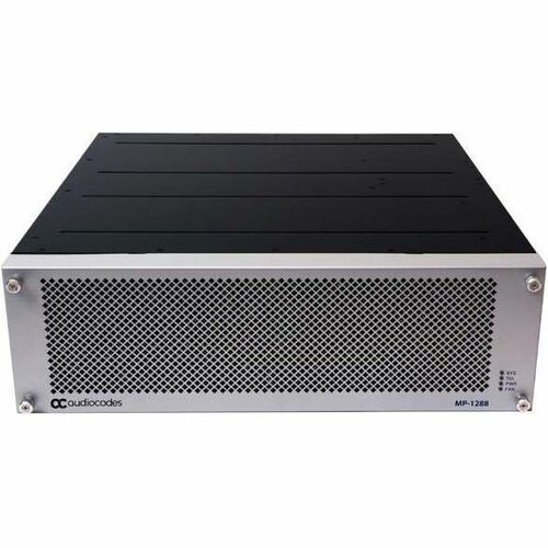 AudioCodes MediaPack MP-1288 VoIP Gateway - 2 x RJ-45 - 288 x FXS - Ethernet, Gigabit Ethernet, Fast Ethernet - 3U High - 