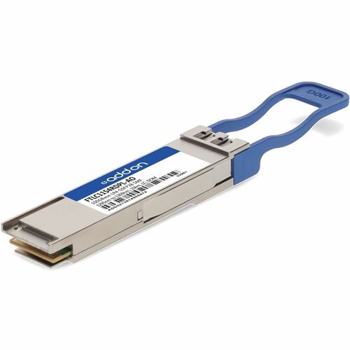 AddOn QSFP28 - 1 x LC 100GBase-LR4 Network - 1 - TAA Compliant - For Data Networking, Optical Network - Twisted Pair - Sin