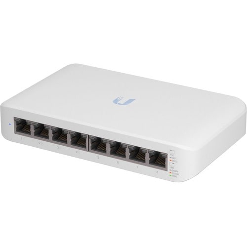 Ubiquiti UniFi Switch Lite 8 PoE USW-Lite-8-PoE Ethernet Switch - 8 Ports - Manageable - 2 Layer Supported - 8 W Power Con