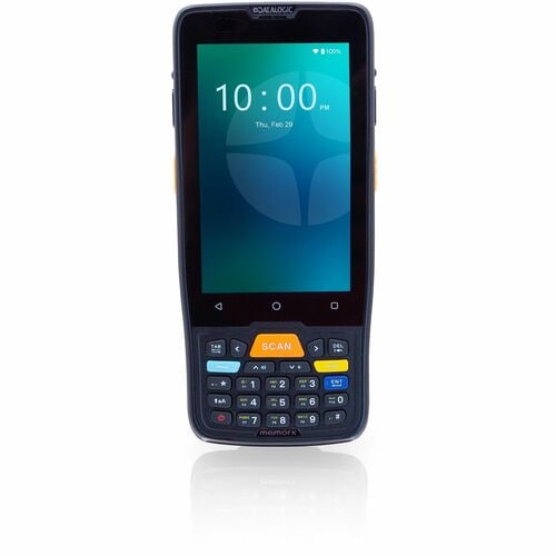 Datalogic Memor K Rugged Handheld Terminal - 2D, 1D - Black - Imager - Qualcomm - 10.2 cm (4") - LED - WVGA - 800 x 480 - 