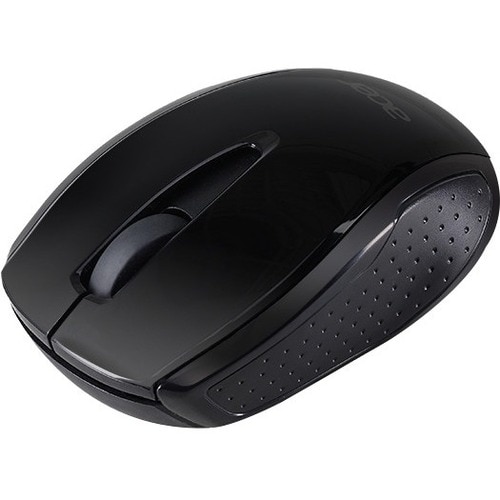 Acer AMR800 Mouse - Radio Frequency - USB - Optical - 3 Button(s) - Black - Wireless - 2.40 GHz - 1600 dpi - Scroll Wheel 