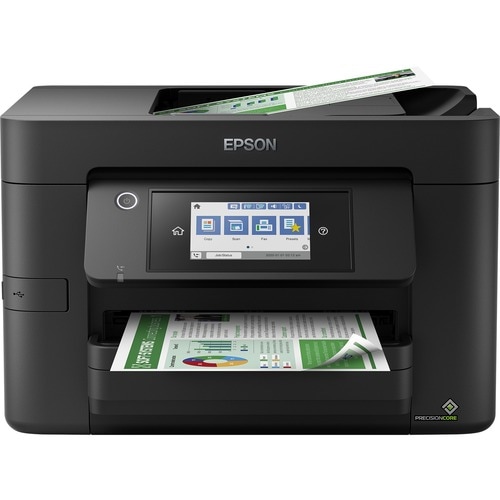 Epson WorkForce Pro WF-4820DWF Wireless Inkjet Multifunction Printer - Colour - Copier/Fax/Printer/Scanner - 36 ppm Mono/2