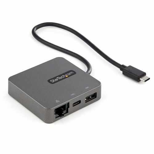 StarTech.com USB 3.1 (Gen 2) Typ C Docking Station für Notebook, Tablet-PC - Schwarz - 1 Unterstützte Displays - 4K - 3840