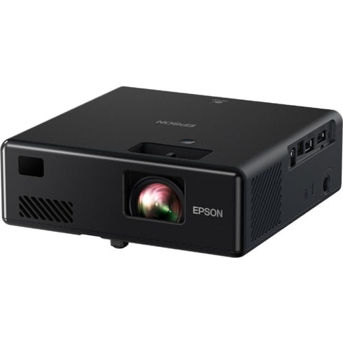 Epson EpiqVision Mini EF11 3LCD Projector - 16:9 - Black - 1920 x 1080 - Front, Ceiling, Rear - 20000 Hour Normal Mode - F