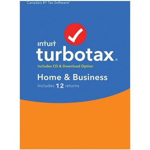 Intuit TurboTax Home & Business 2020 - Tax Management - Bilingual - PC - Windows Supported